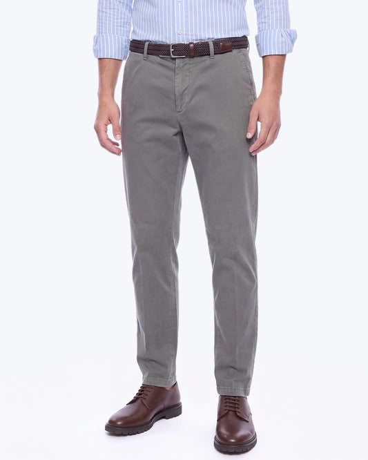 PANTALÓN CHINO GRIS SANTANIELLO