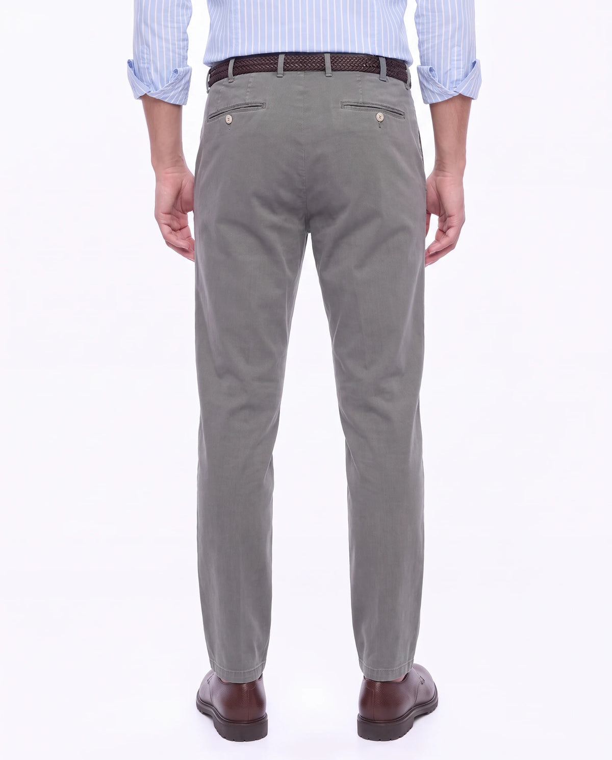 PANTALÓN CHINO GRIS SANTANIELLO