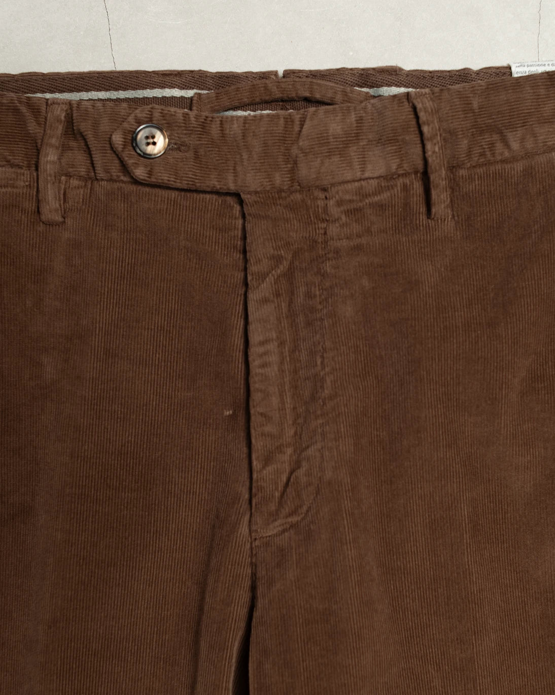 PANTALÓN CHINO DE PANA MARRÓN L.B.M. 1911