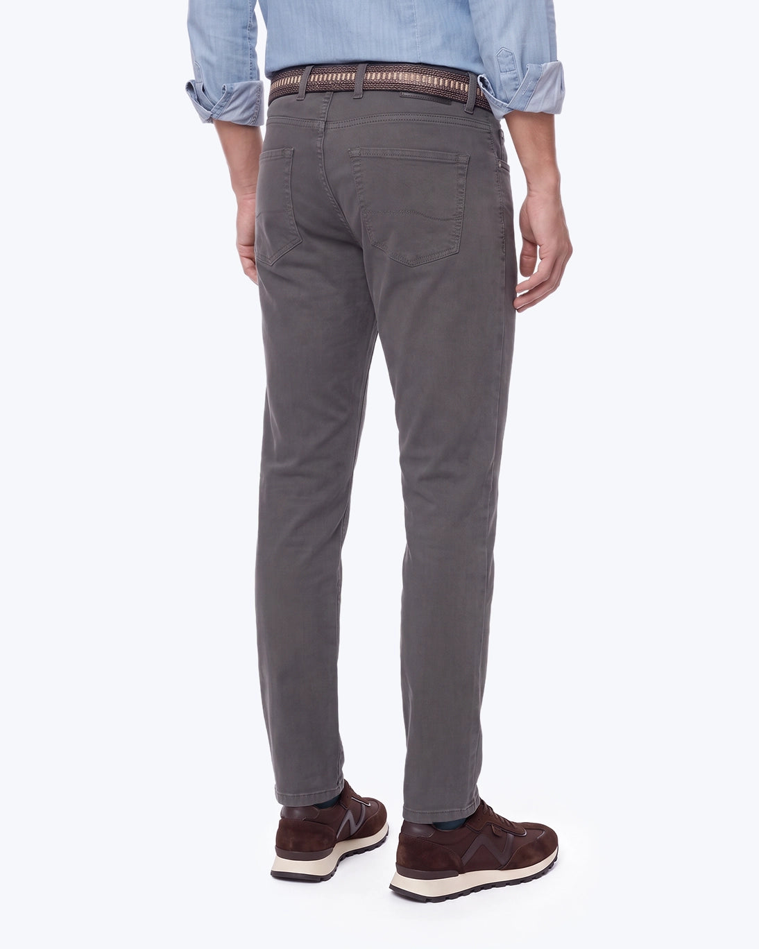 PANTALÓN 5 BOLSILLOS GRIS OSCURO TWAY