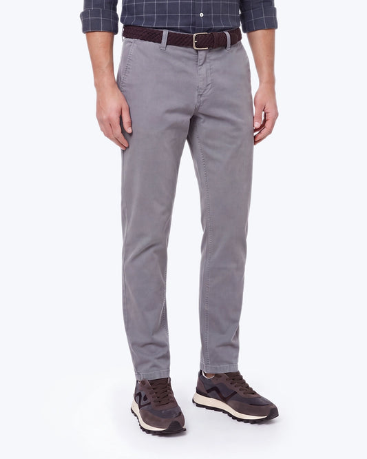 PANTALÓN CHINO ELÁSTICO ETHIWIN GRIS ECOALF