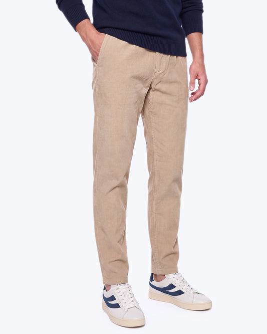 PANTALÓN CHINO DE PANA GINA CAMEL ECOALF