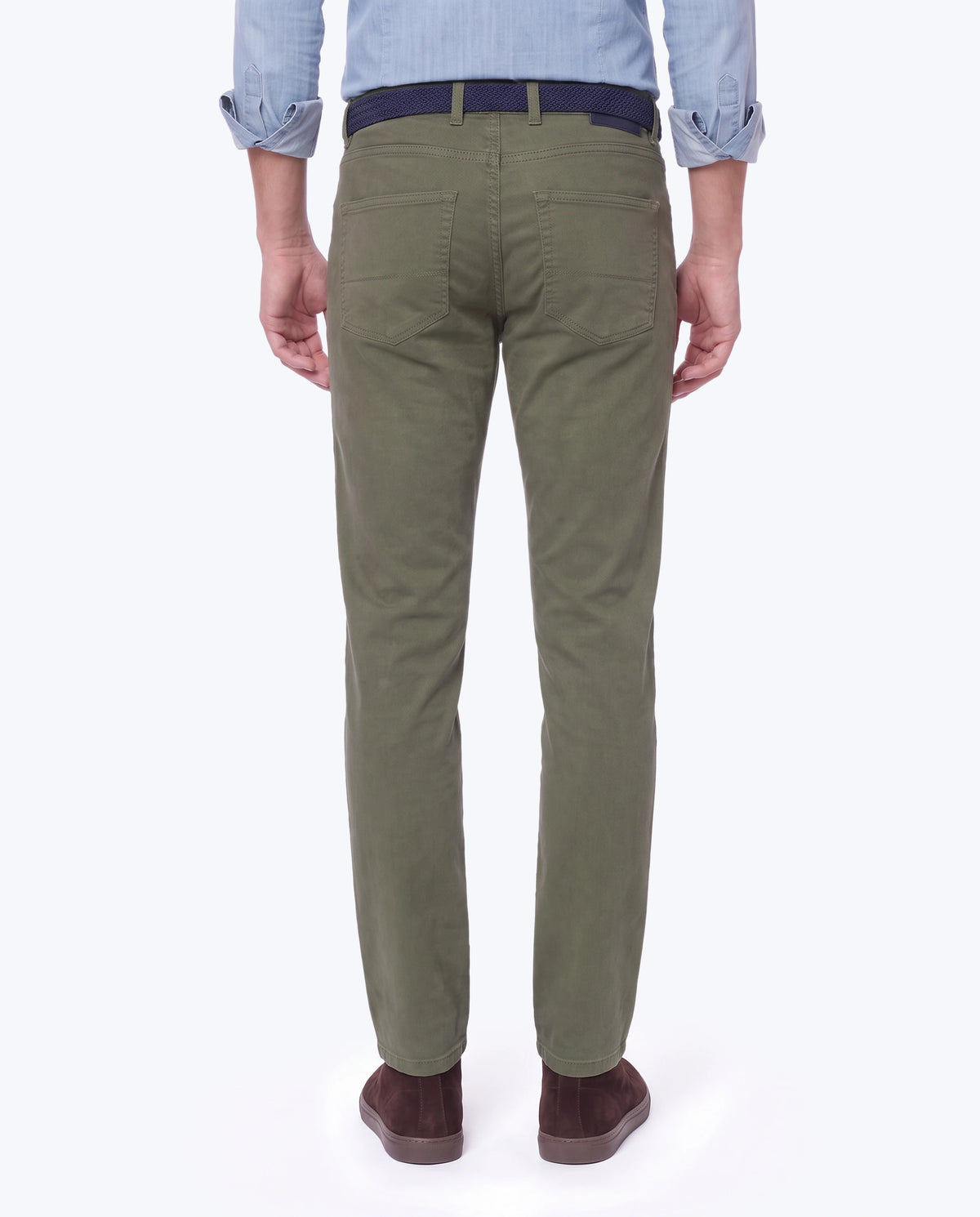 PANTALÓN 5 BOLSILLOS VERDE TWAY
