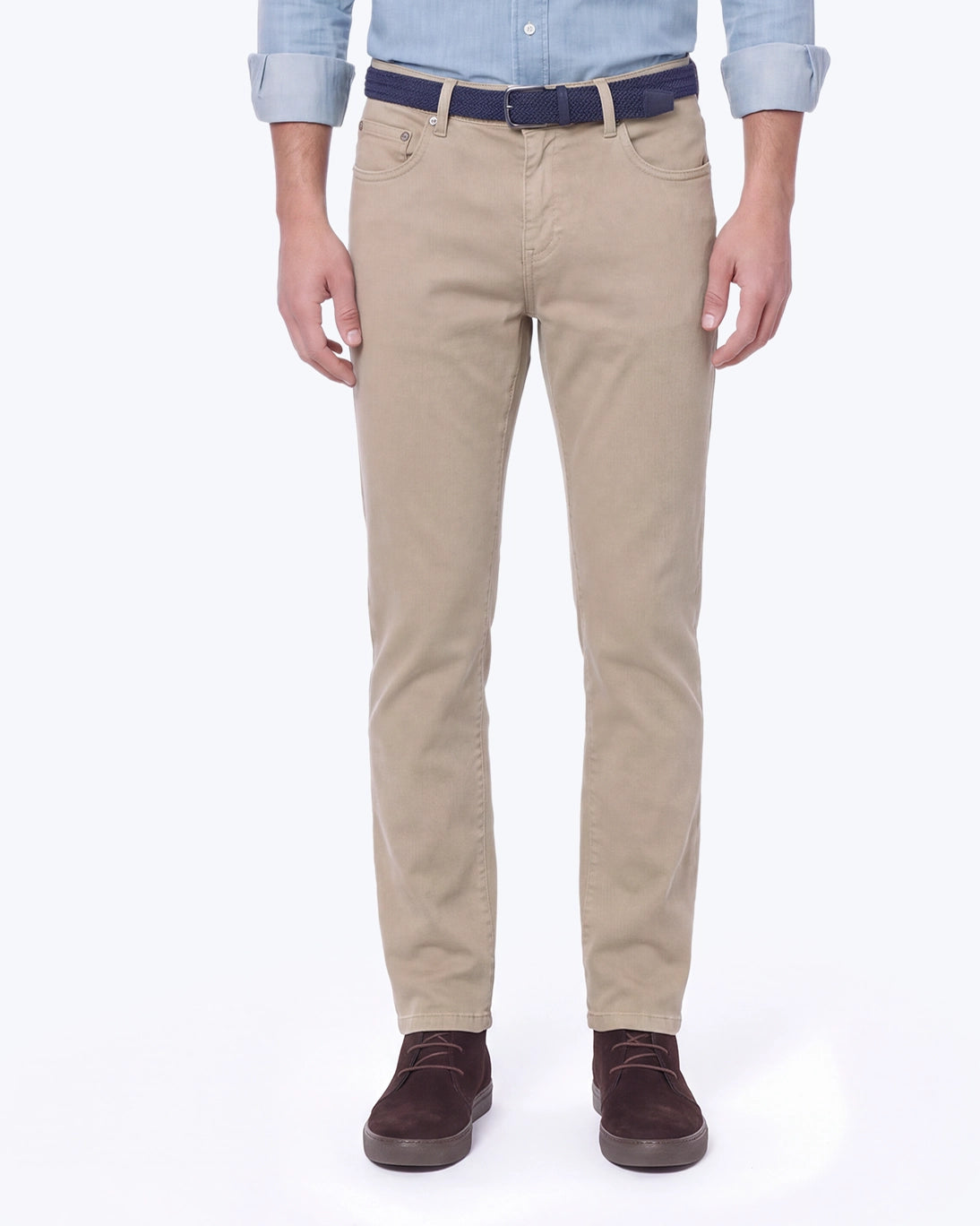 PANTALÓN 5 BOLSILLOS BEIGE TWAY