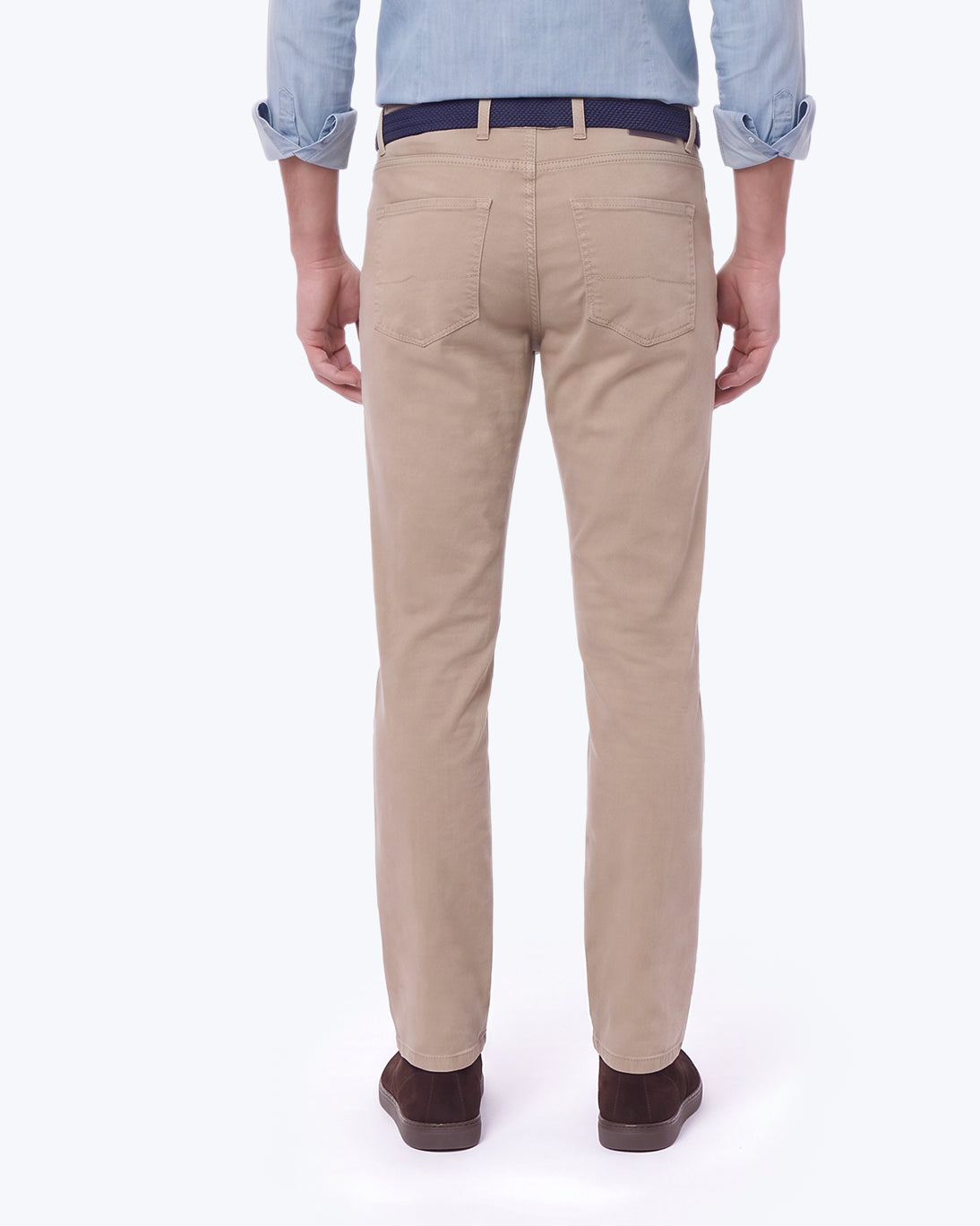 PANTALÓN 5 BOLSILLOS BEIGE TWAY