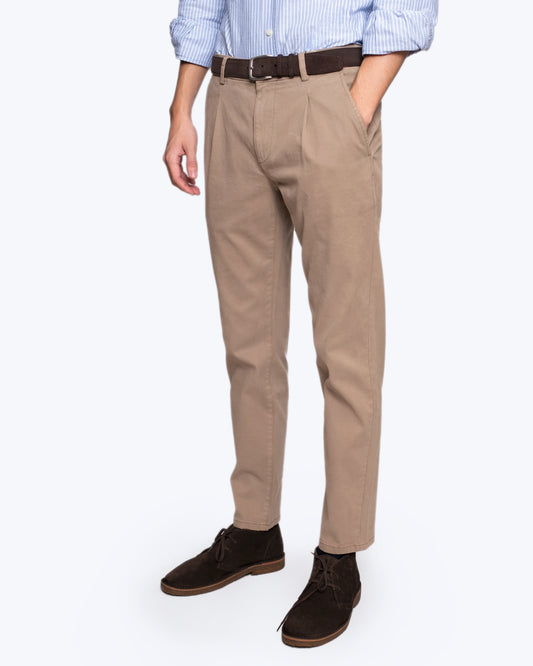 PANTALÓN CHINO DE PINZAS KAKI NORTH SAILS
