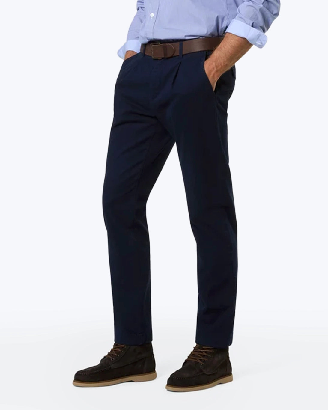 PANTALÓN CHINO DE PINZAS NAVY NORTH SAILS