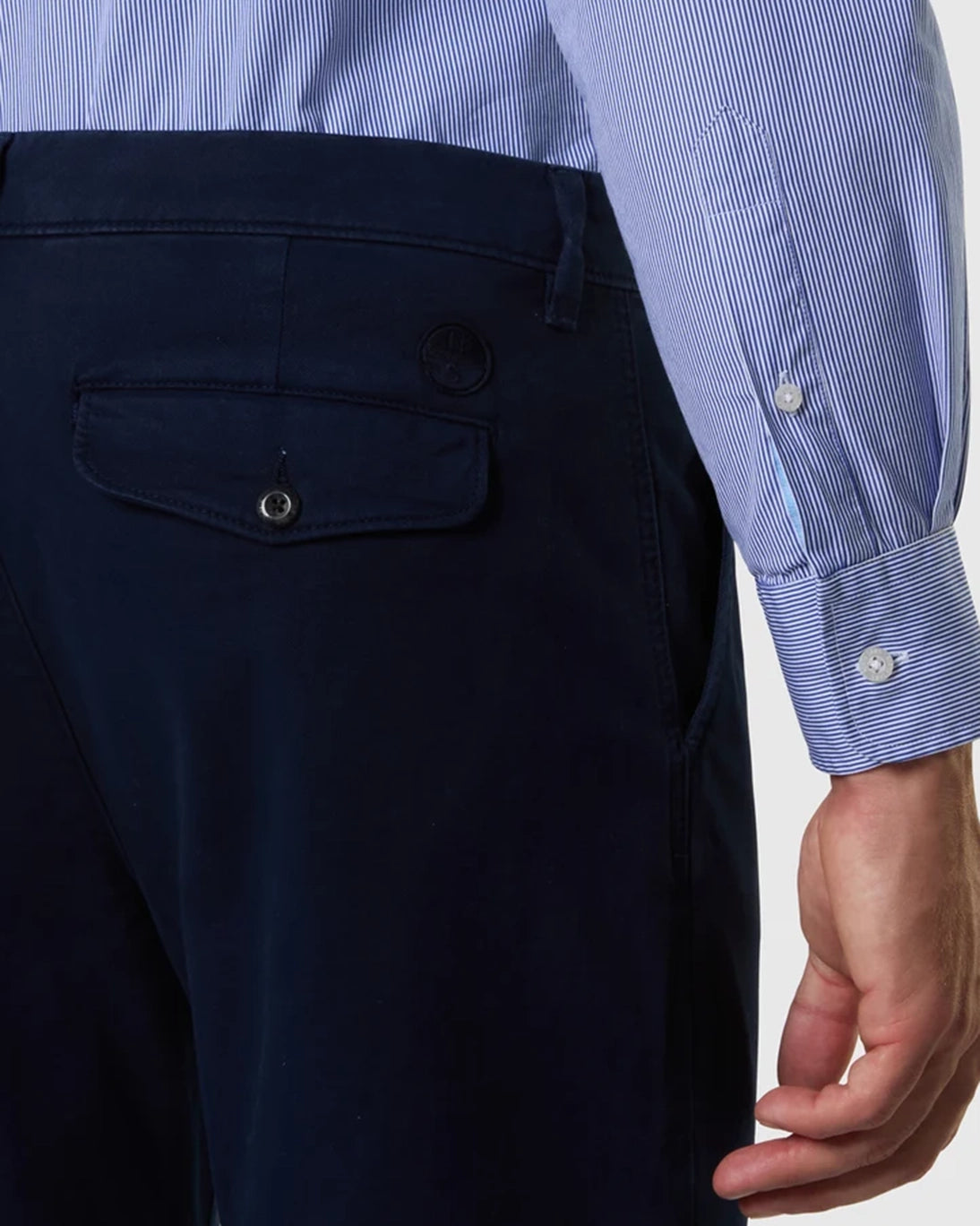 PANTALÓN CHINO DE PINZAS NAVY NORTH SAILS
