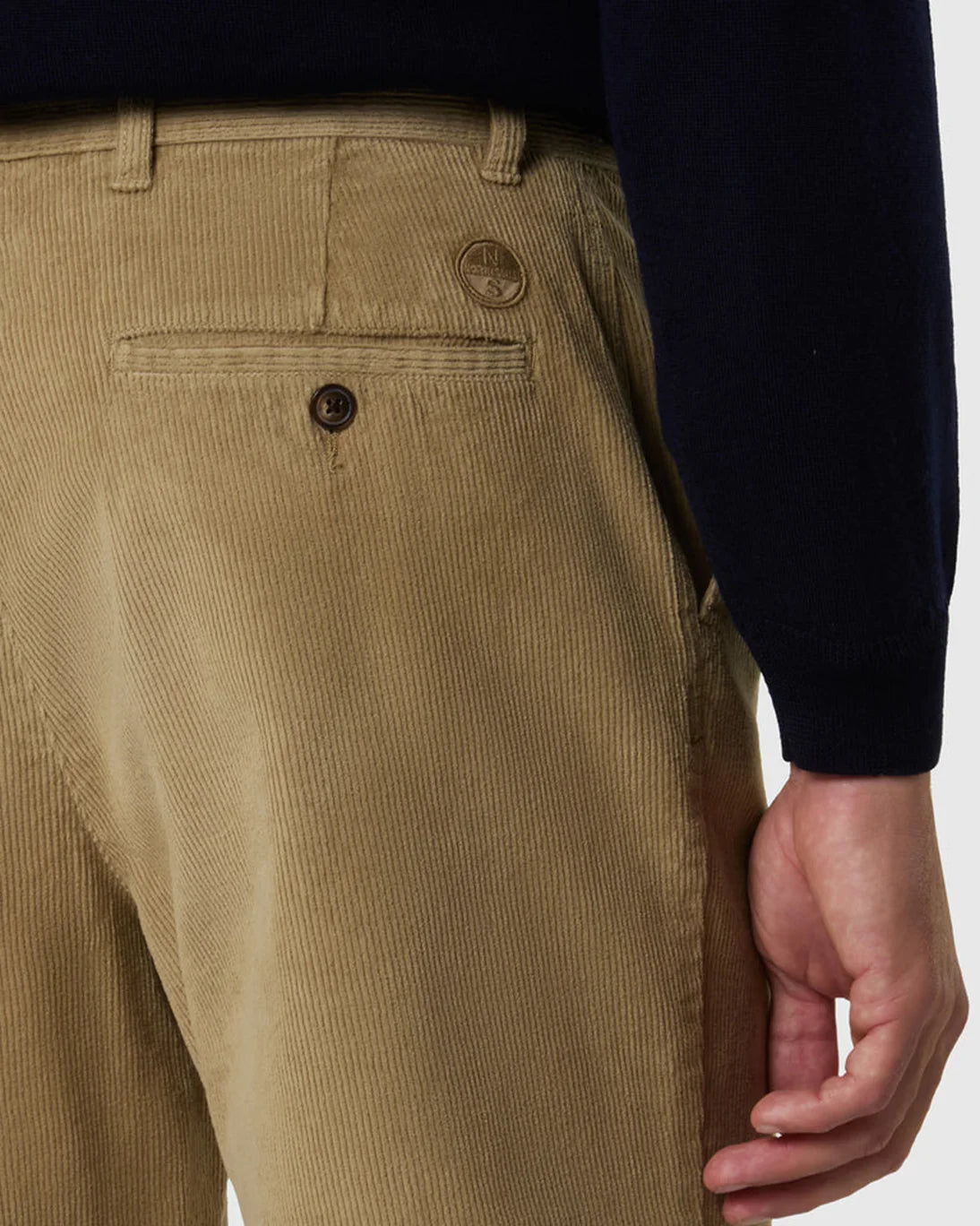 PANTALÓN CHINO DE PANA KAKI NORTH SAILS