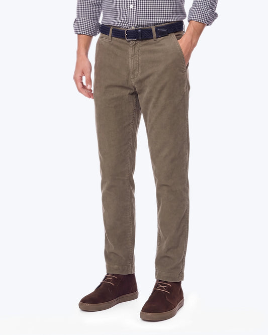 PANTALÓN CHINO HARTFORD OLIVA