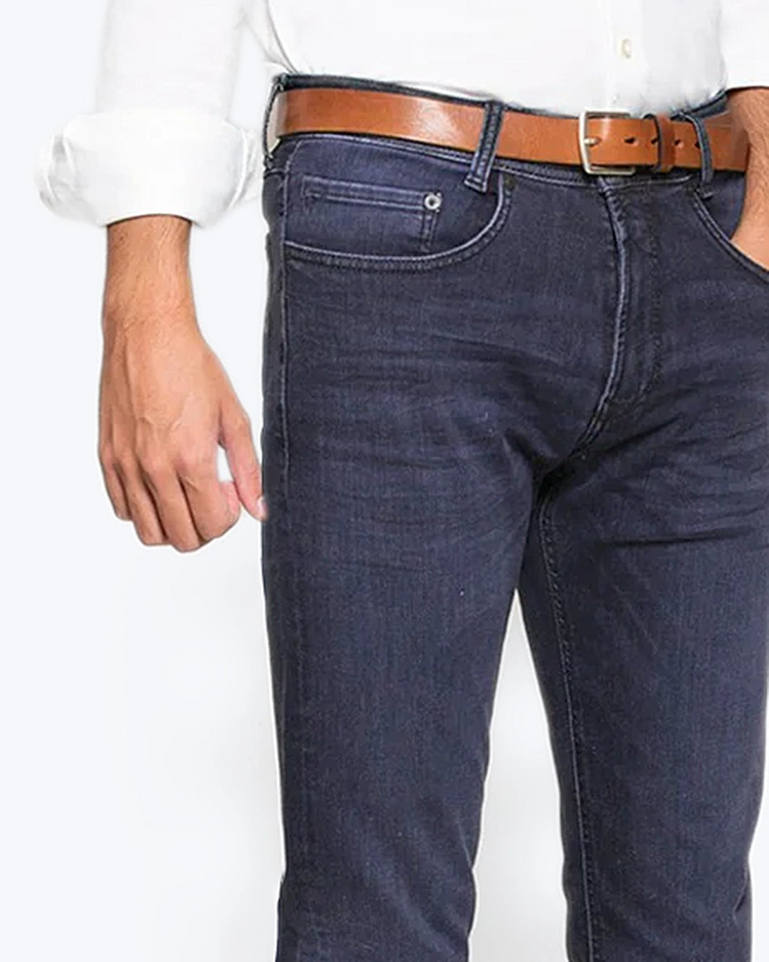 PANTALÓN VAQUERO OSCURO ARNE PIPE MAC JEANS