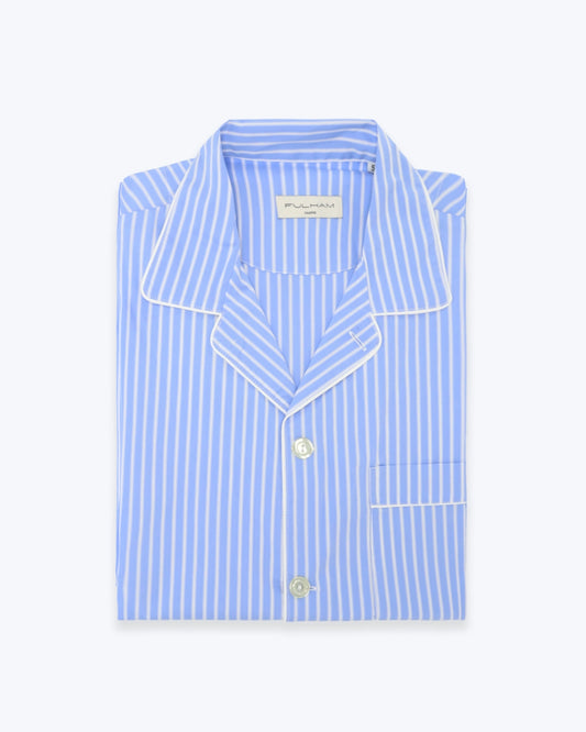 PIJAMA AZUL CON RAYAS FULHAM