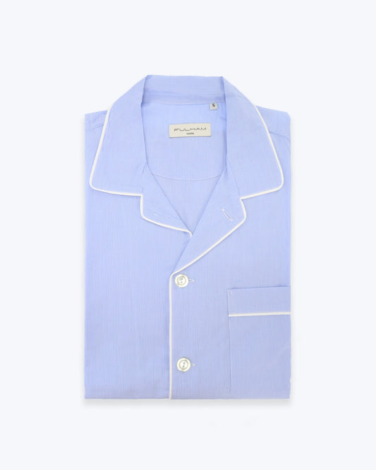 PIJAMA DE RAYAS AZUL FULHAM