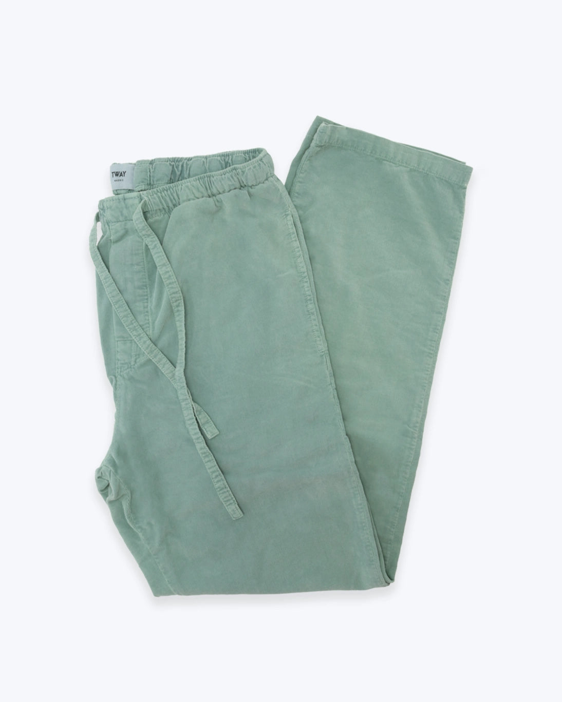 PANTALÓN PIJAMA MICROPANA VERDE AGUA TWAY