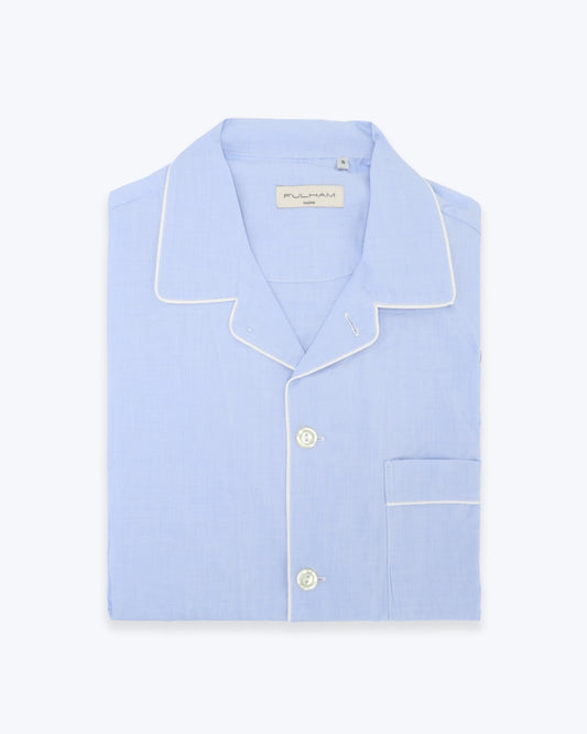 PIJAMA DE MANGA LARGA AZUL FULHAM