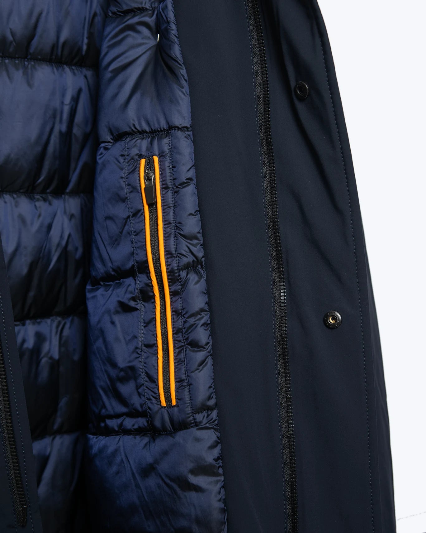 PARKA AZUL CON CAPUCHA DESMONTABLE HOMEWARD