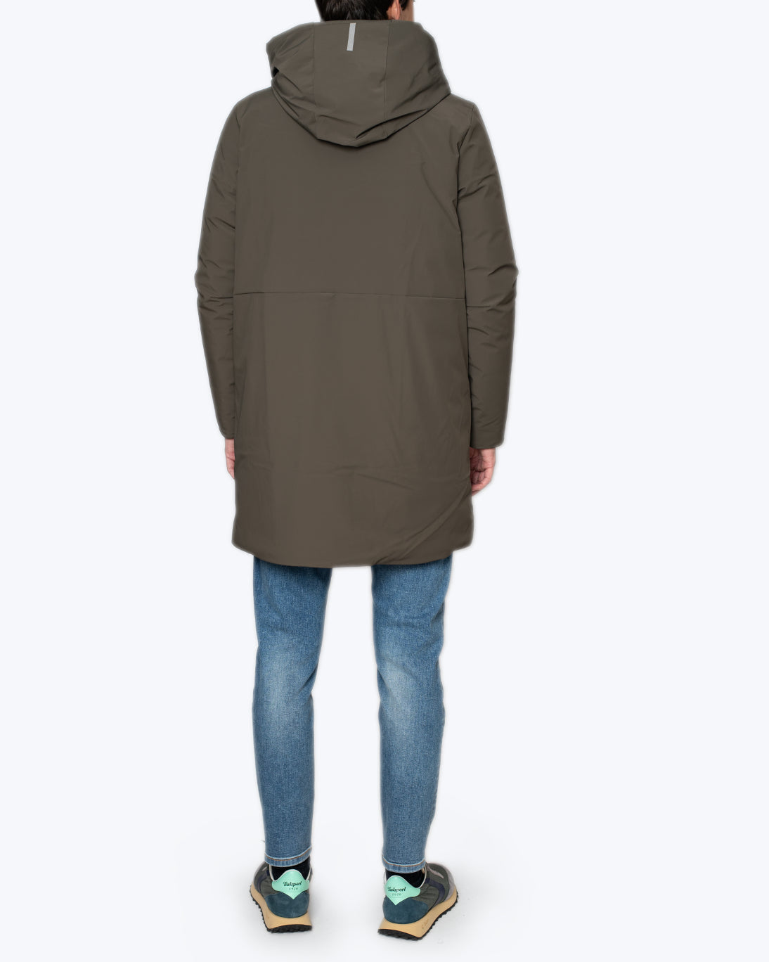 PARKA VERDE CON CAPUCHA DESMONTABLE HOMEWARD