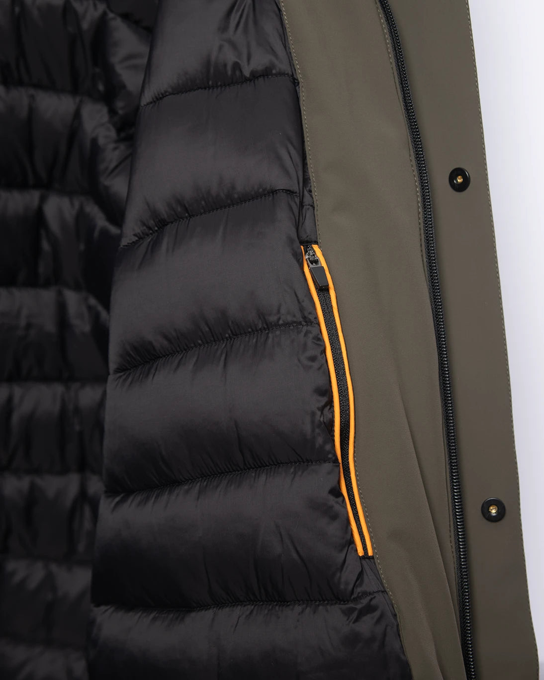 PARKA VERDE CON CAPUCHA DESMONTABLE HOMEWARD