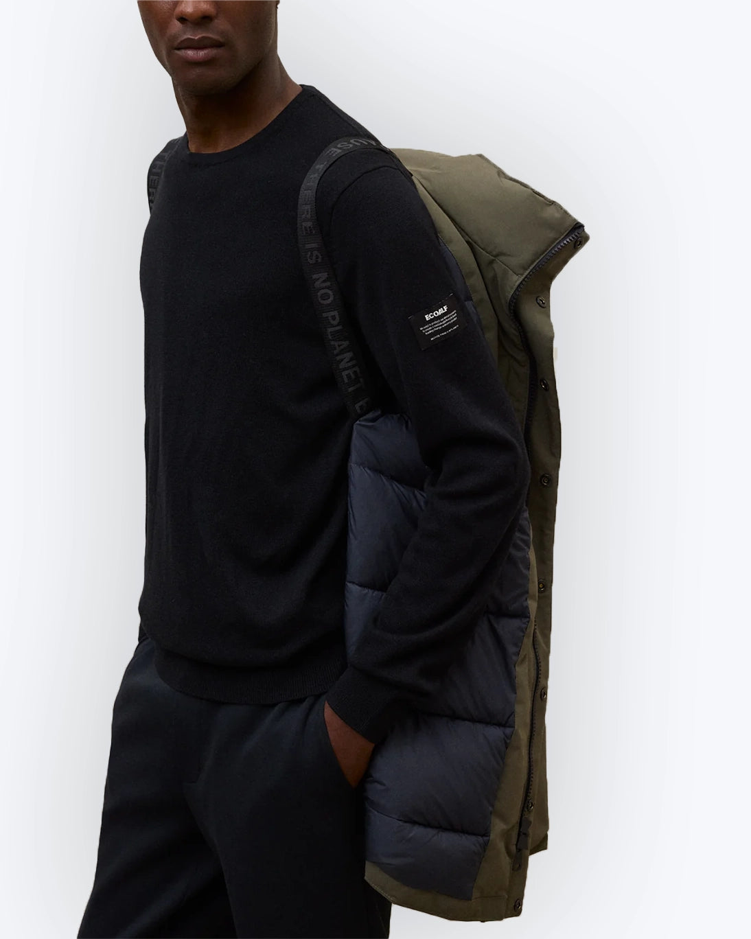 PARKA VERDE CON CAPUCHA ECOALF