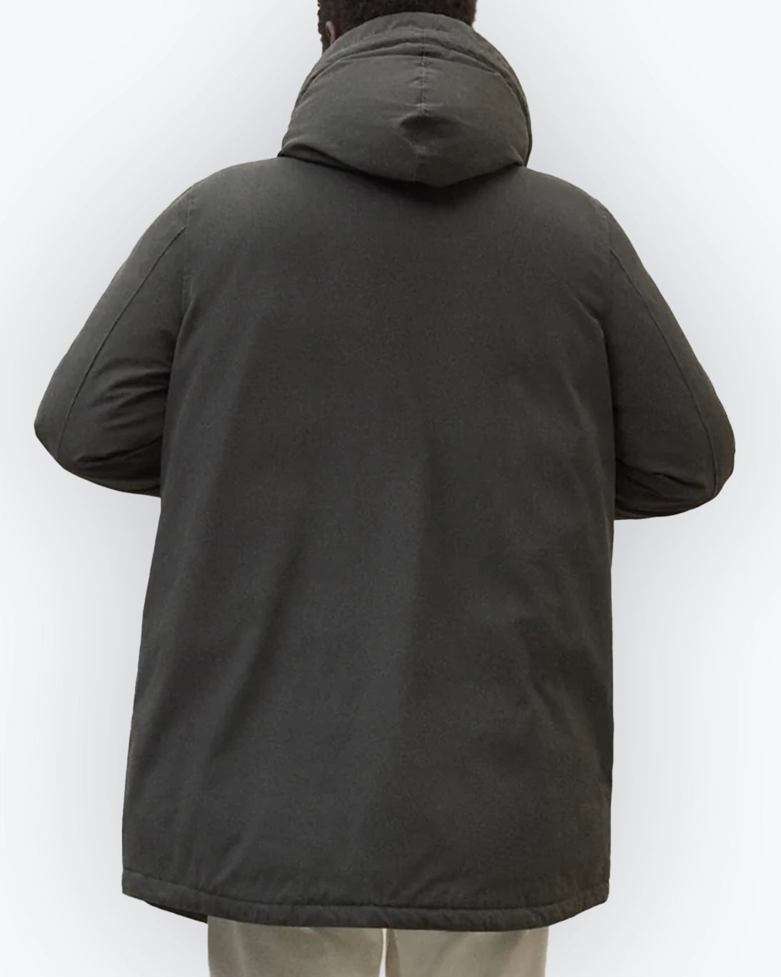 PARKA VERDE CON CAPUCHA ECOALF