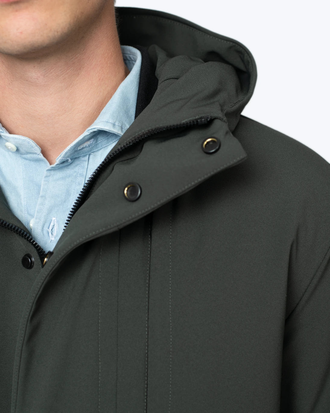 PARKA VERDE CON CAPUCHA AT.P.CO
