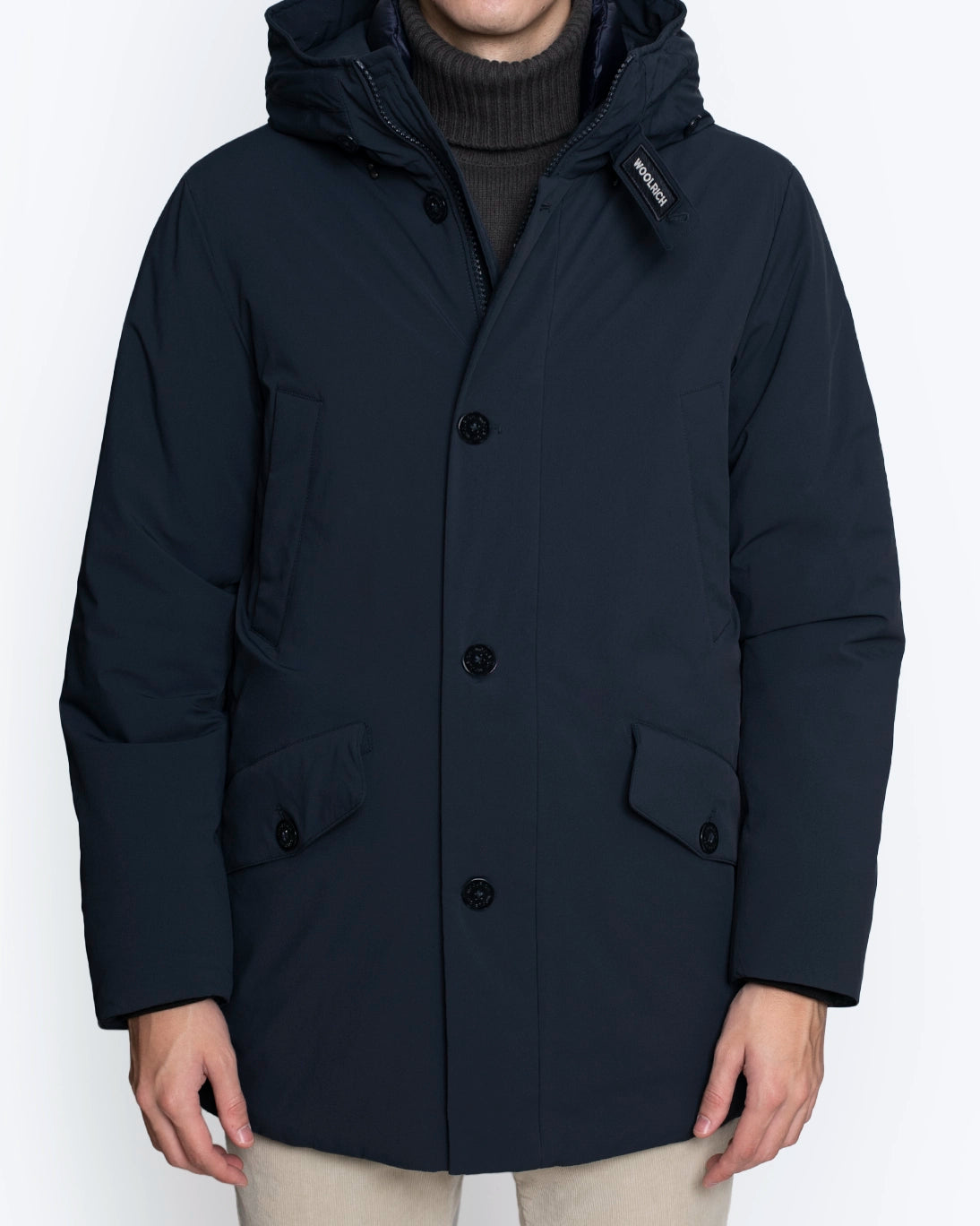 PARKA AZUL STRECH ARTIC WOOLRICH
