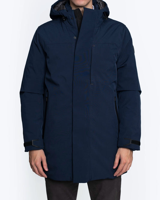 PARKA CON CAPUCHA NAVY NORTH SAILS