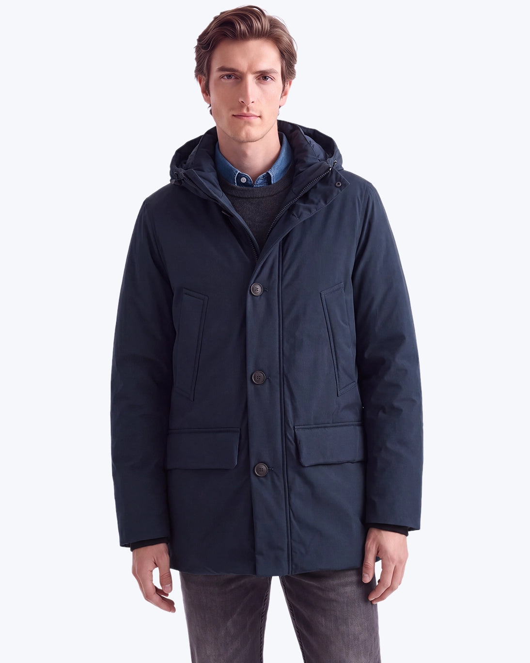 PARKA NAVY WOOLRICH