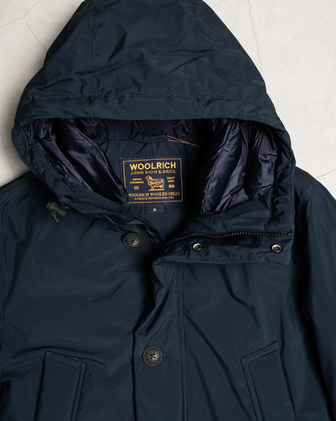 PARKA NAVY WOOLRICH