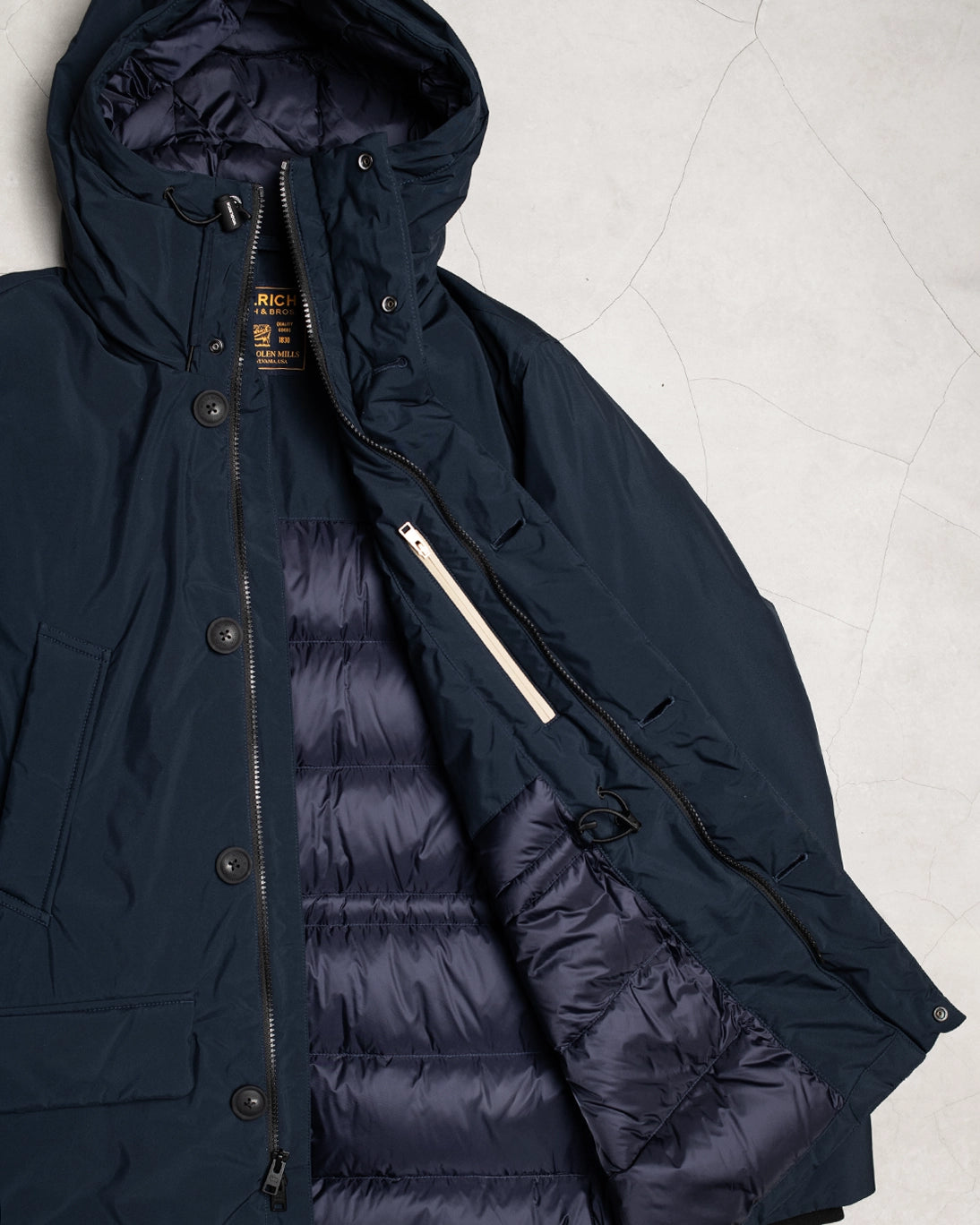 PARKA NAVY WOOLRICH