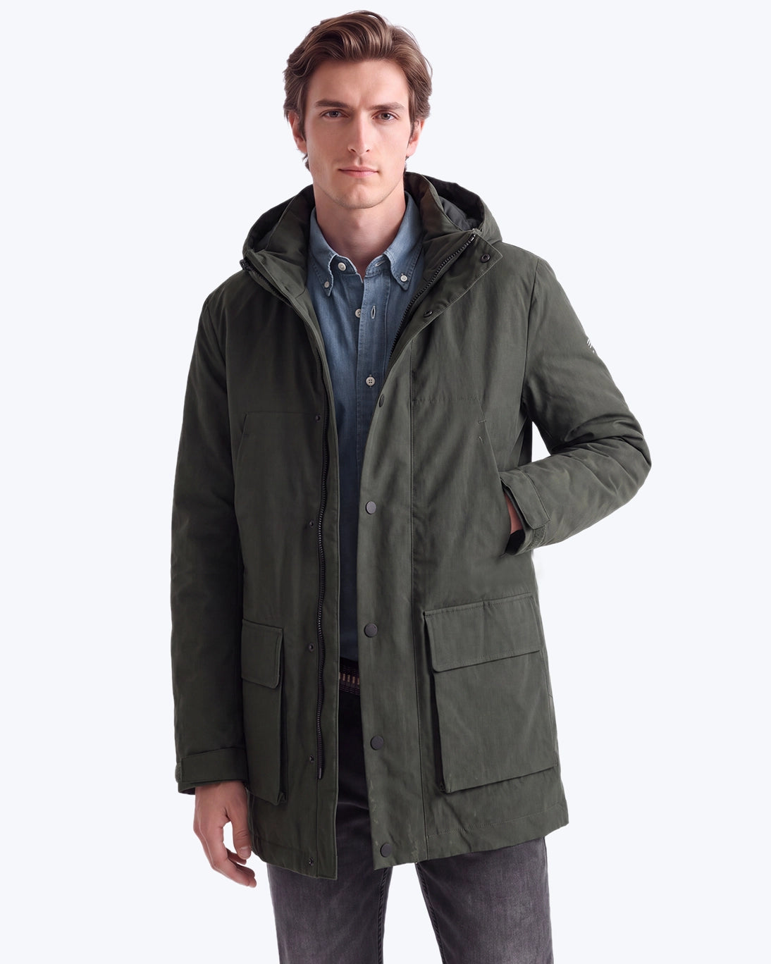 PARKA SORIA VERDE ECOALF