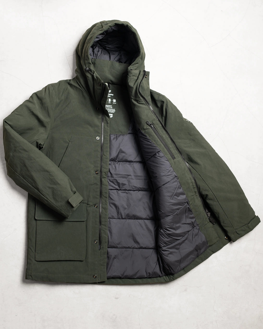 PARKA SORIA VERDE ECOALF