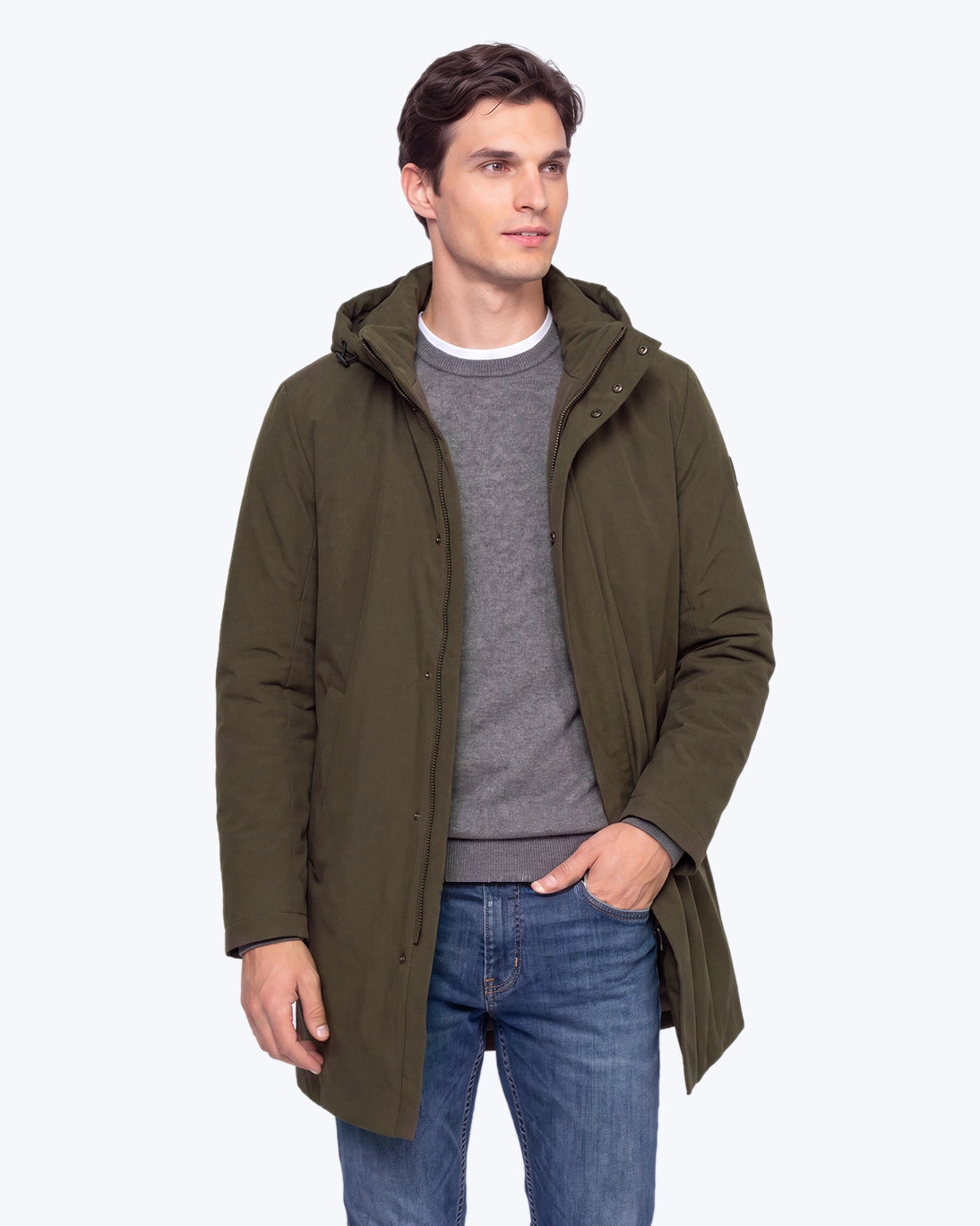 PARKA WATERFORD MARRÓN VERDE HOMEWARD
