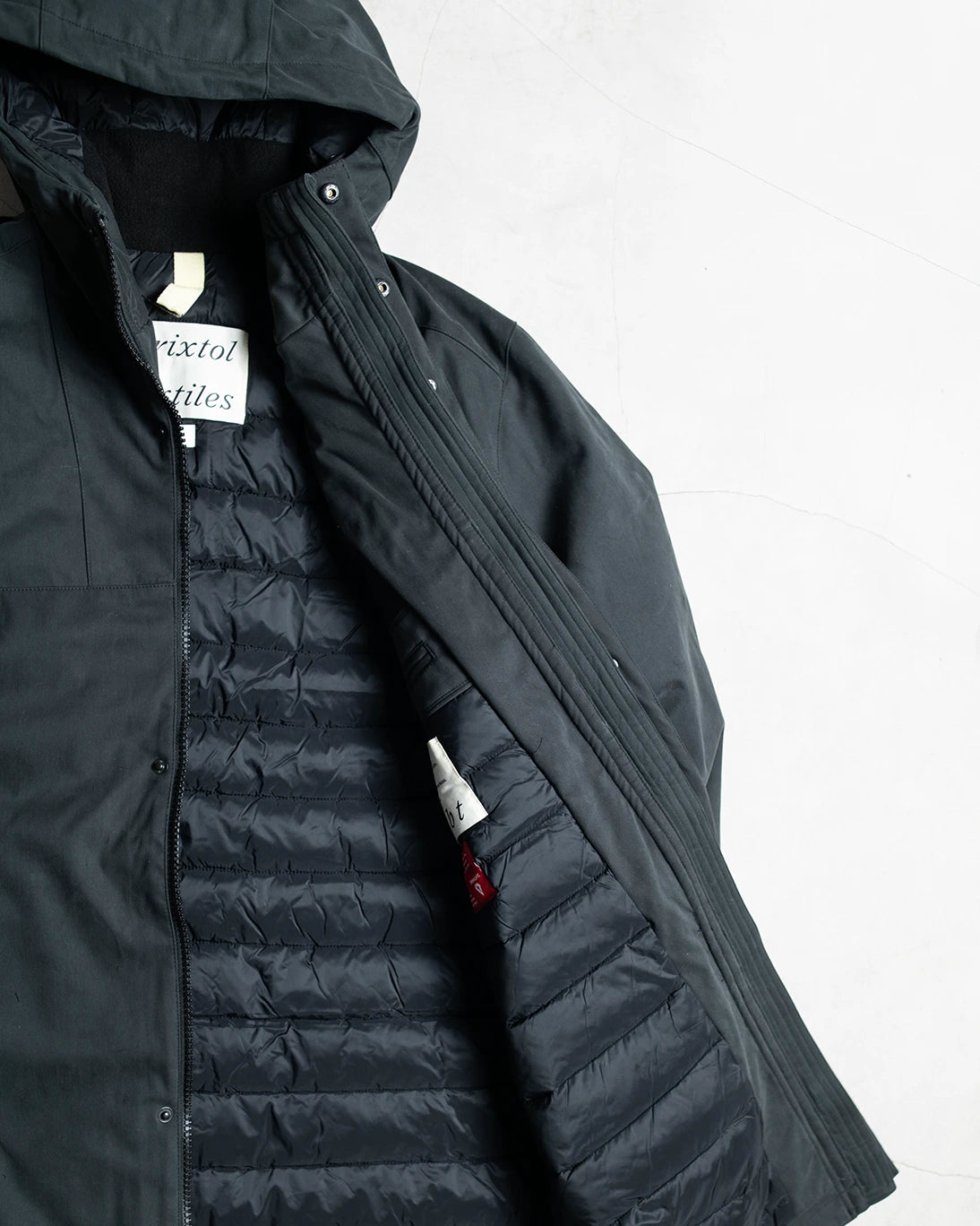 PARKA BRYSON BRIXDOL GRIS OSCURO
