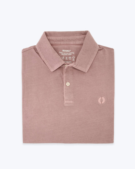 POLO JERSEY DE MANGA CORTA ECOALF 097/JERSEY ROSA CL. / XXL