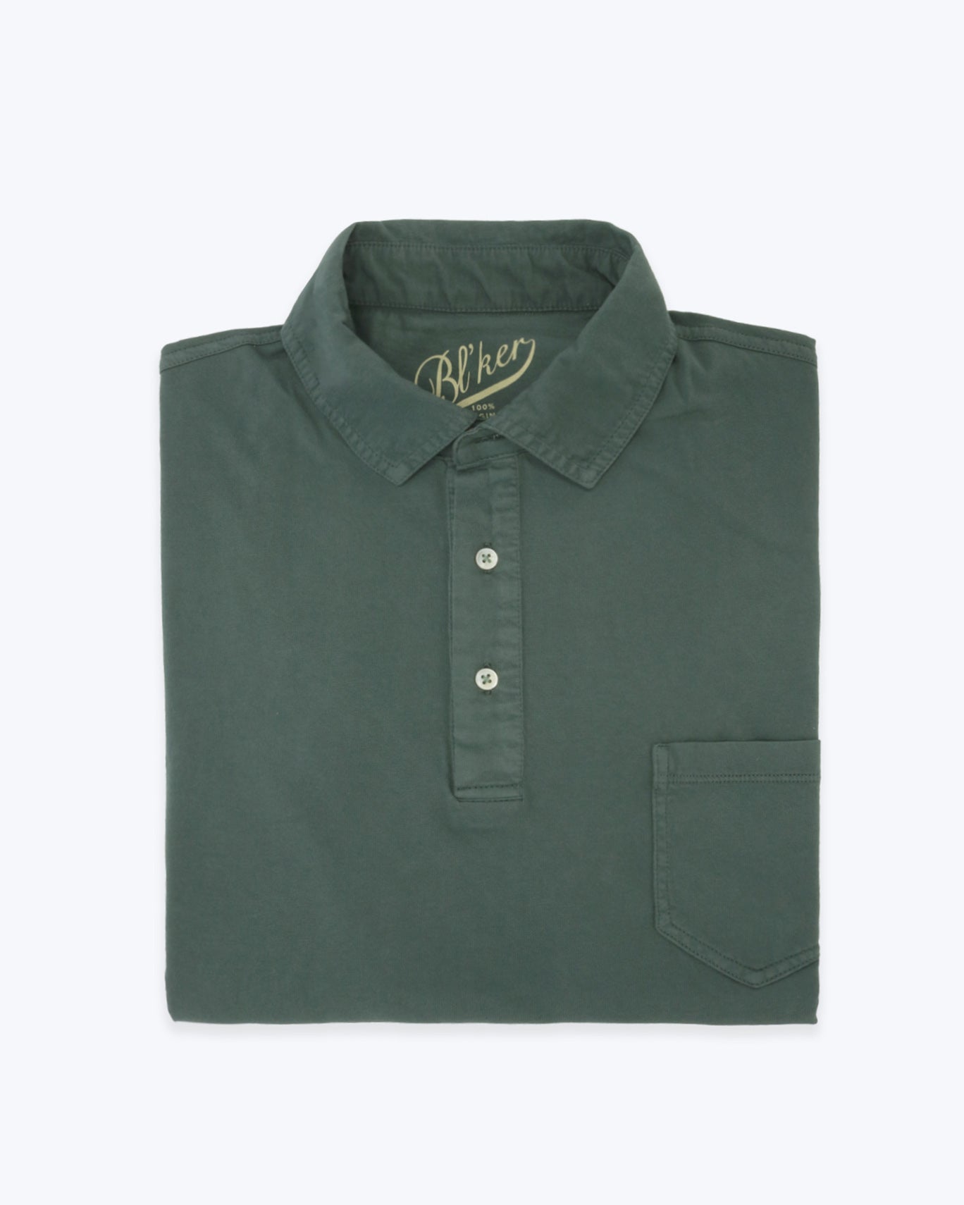 POLO MANGA CORTA JERSEY BL´KER GREEN/JERSEY VERDE / 3XL