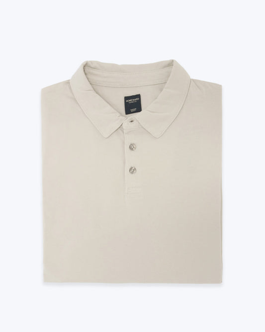 POLO MANGA LARGA HOMEWARD SALT/BEIGE / XXL