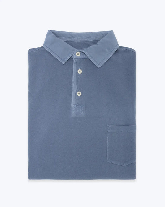 POLO DE MANGA LARGA DE PIQUÉ BREUER