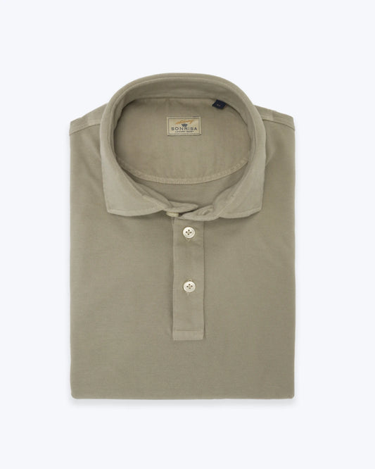 POLO DE PIQUÉ DE MANGA CORTA SONRISA