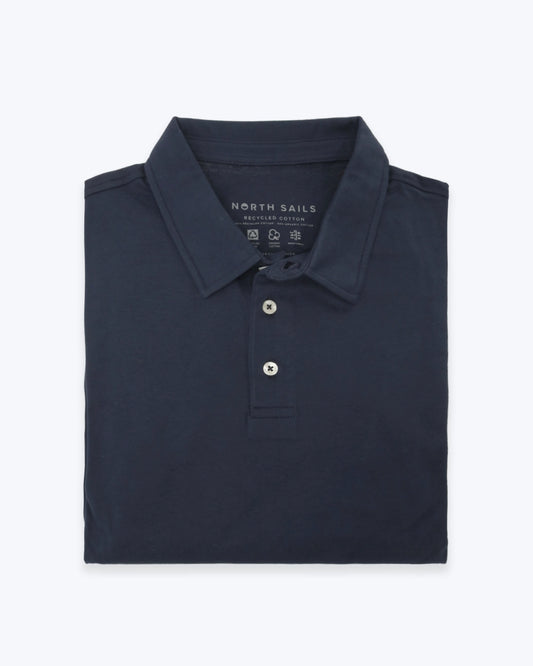 POLO DE MANGA LARGA JERSEY AZUL NORTH SAILS