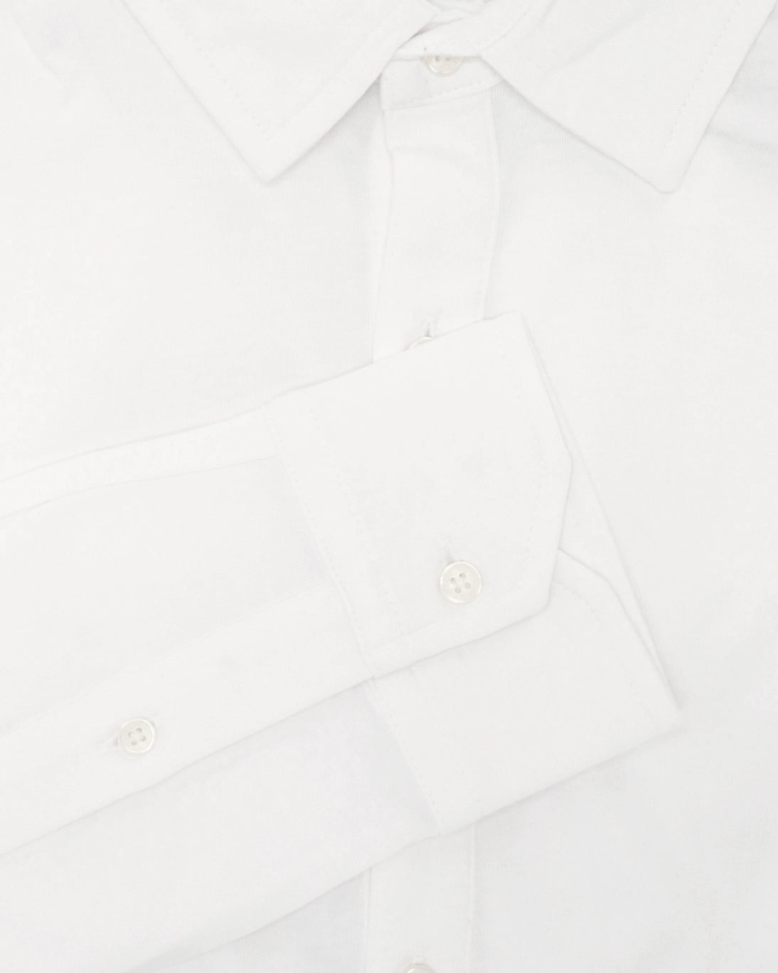 POLO DE JERSEY MANGA LARGA BLANCO ECOALF