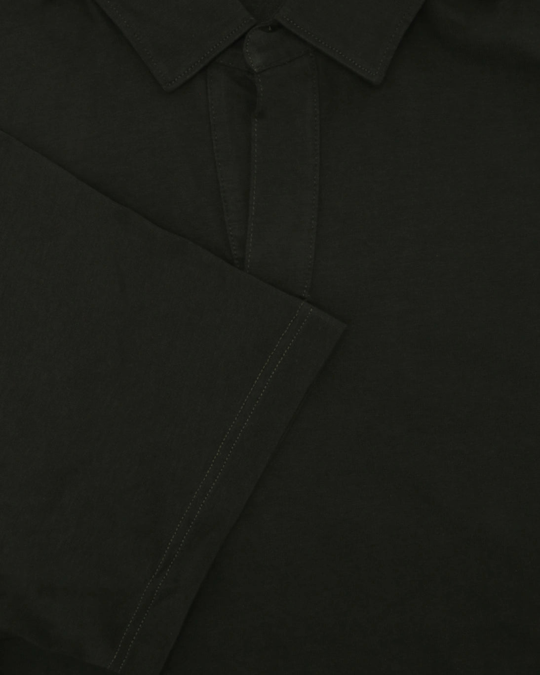 POLO DE JERSEY MANGA CORTA VERDE OSCURO INTHEBOX