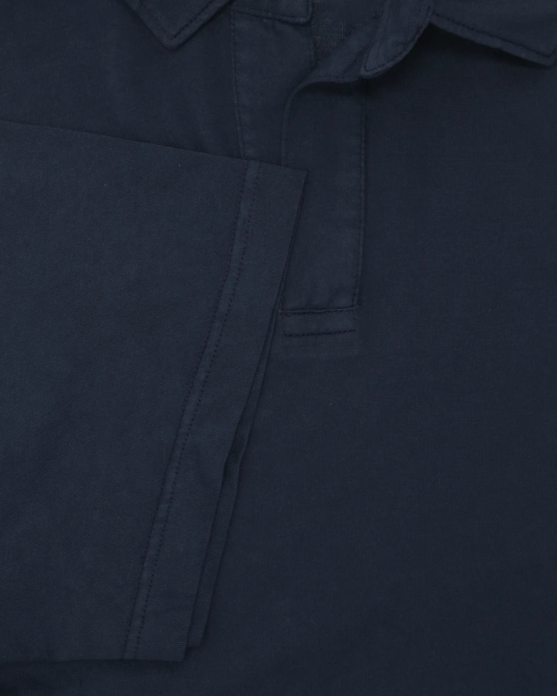 POLO DE JERSEY MANGA CORTA AZUL INTHEBOX