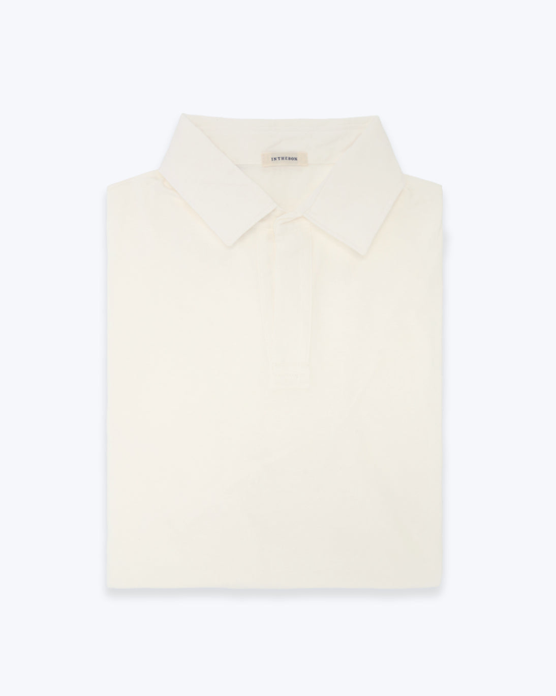POLO DE JERSEY MANGA CORTA BLANCO INTHEBOX