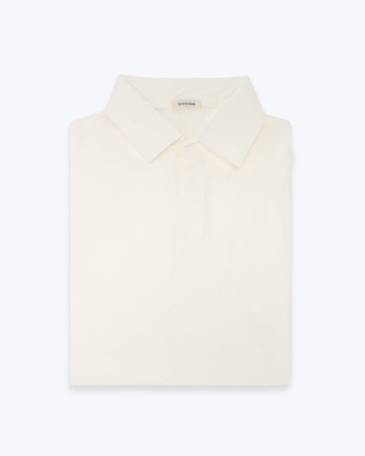 POLO DE JERSEY MANGA CORTA BLANCO INTHEBOX