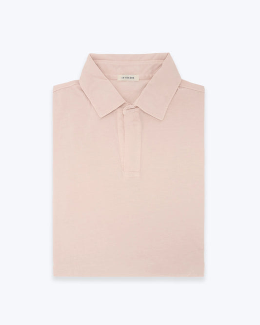 POLO DE JERSEY MANGA CORTA ROSA INTHEBOX
