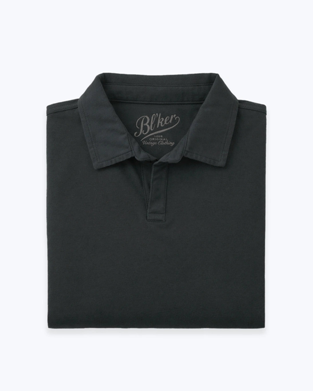 POLO DE JERSEY MANGA CORTA GRIS OSCURO BL´KER