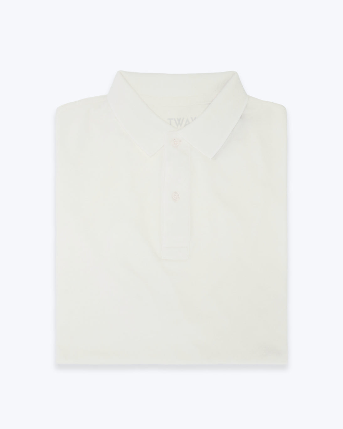 POLO DE MANGA CORTA DE PIQUÉ BLANCO TWAY