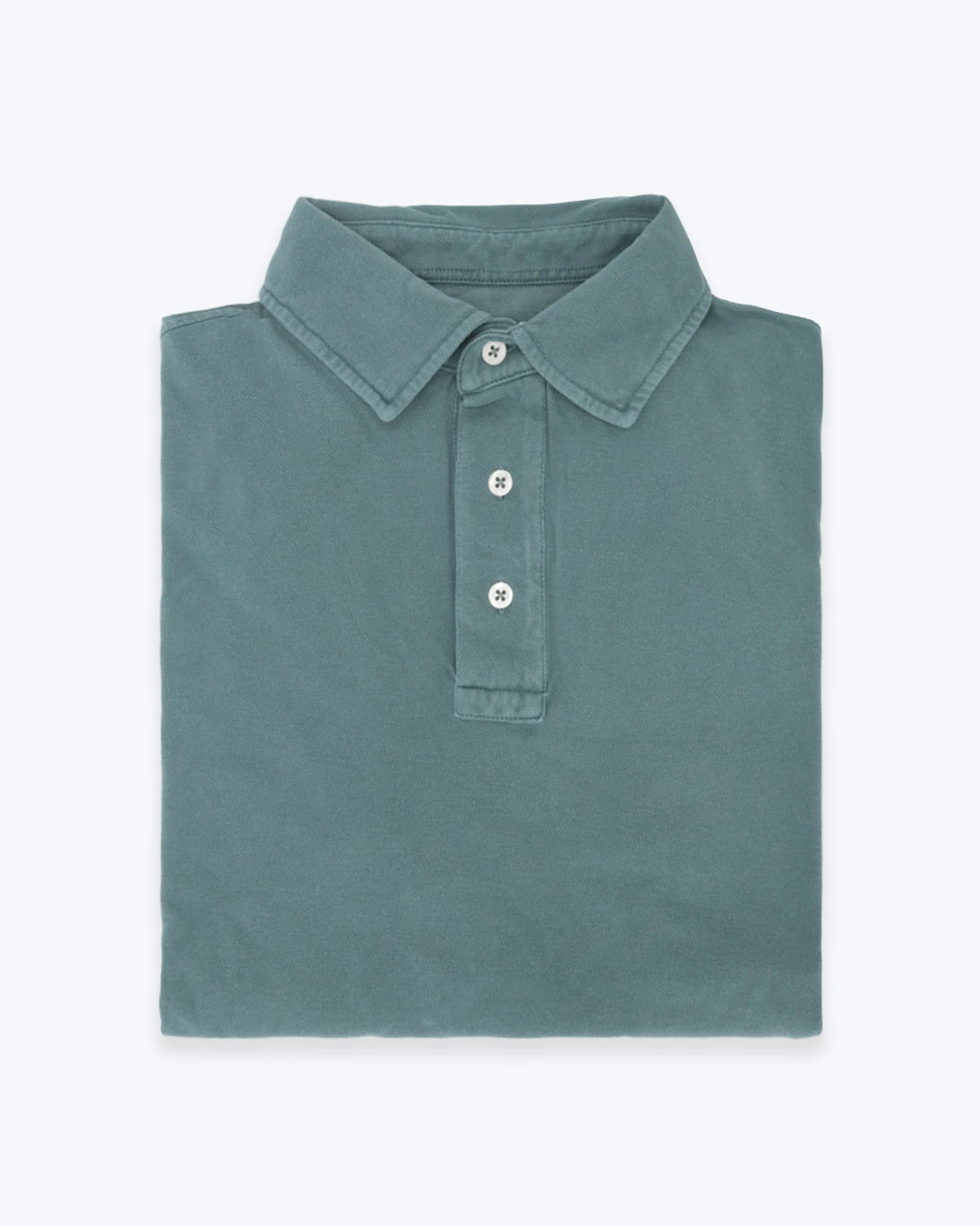 POLO DE MANGA LARGA VERDE TWAY