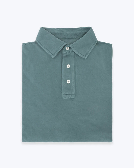 POLO DE MANGA LARGA VERDE TWAY